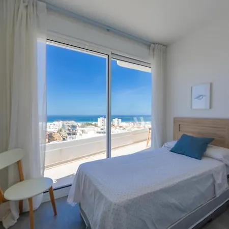 Nubes - Atico Premium Terraza Jacuzzi Y Parking 아파트 타리파