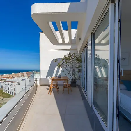 Nubes - Atico Premium Terraza Jacuzzi Y Parking 타리파