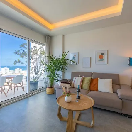 아파트 Nubes - Atico Premium Terraza Jacuzzi Y Parking 타리파